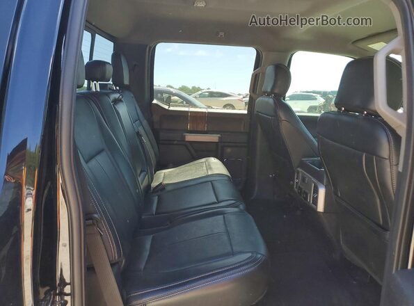1FTEW1C46KFC01149 2019 FORD F150 Черный Вид задних сидений