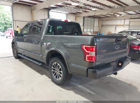 1FTEW1C50JFE73431 2018 FORD F150 Серый Задняя левая четверть