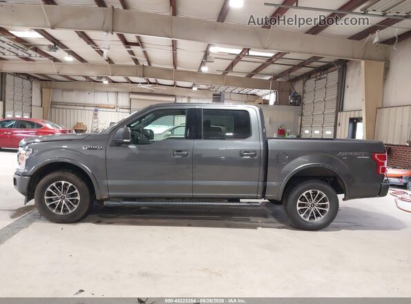 1FTEW1C50JFE73431 2018 FORD F150 Серый Панорамный вид салона 360°