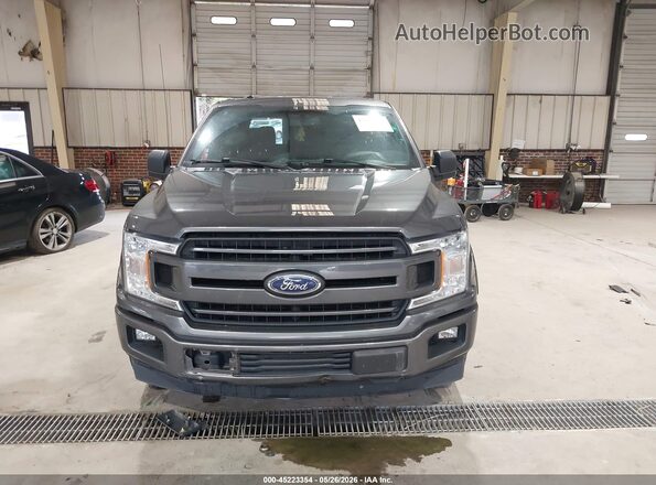 1FTEW1C50JFE73431 2018 FORD F150 Серый Вид щитка приборов