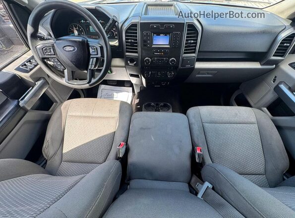 1FTEW1C52JKC27780 2018 FORD F150 Gray Widok zestawu wskaźników