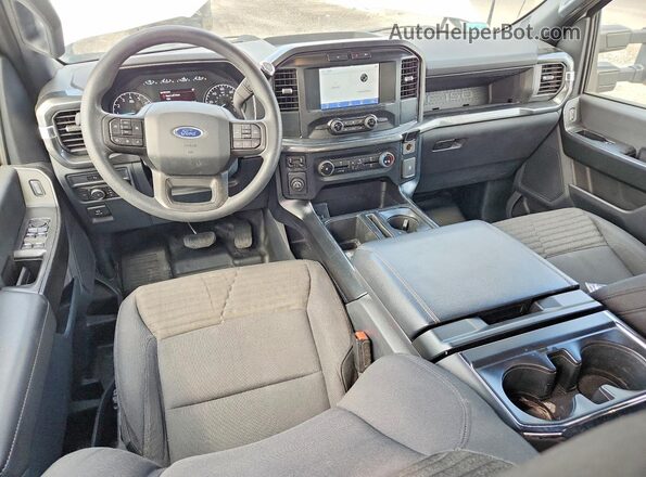 1FTEW1C53NFC38141 2022 FORD F150 White Vista del salpicadero
