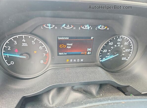1FTEW1C53NFC38141 2022 FORD F150 White Vista del cuadro de instrumentos
