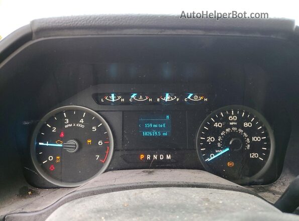 1FTEW1C55LFA96629 2020 FORD F150 White Widok zestawu wskaźników