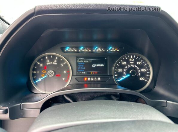 1FTEW1C57LFB84422 2020 FORD F150 Silver Вид салону спереду