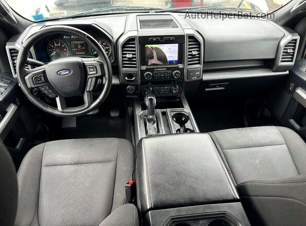 1FTEW1C57LFB84422 2020 FORD F150 Silver Вид панелі приладів