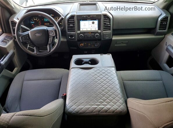 1FTEW1C58KFA67463 2019 FORD F150 Brown Vista del salpicadero