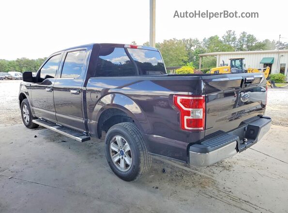 1FTEW1C58KFA67463 2019 FORD F150 Brown Trasero izquierdo