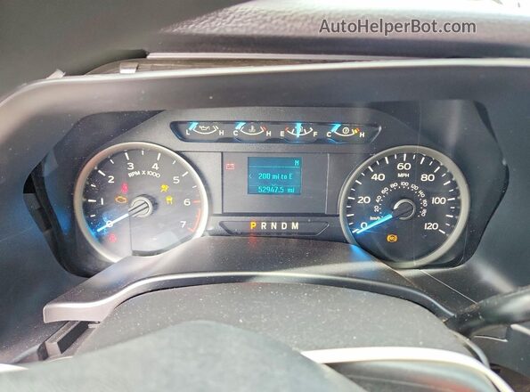 1FTEW1C5XKFB18946 2019 FORD F150 Серебряный Вид щитка приборов