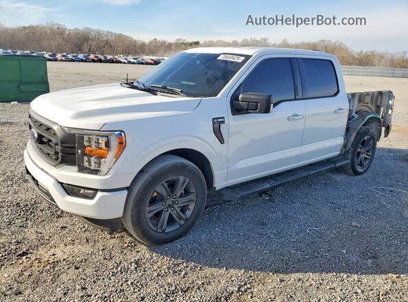 1FTEW1C5XPFC48345 2023 FORD F150 White Vista tres cuartos delantera izquierda