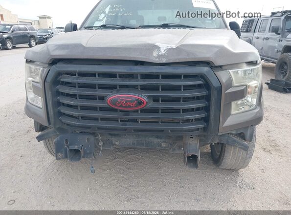 1FTEW1C80GKF45366 2016 FORD F150 Brown წინა ხედი