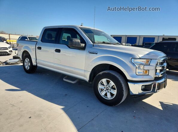 1FTEW1C80HFB82125 2017 FORD F150 Silver Front right