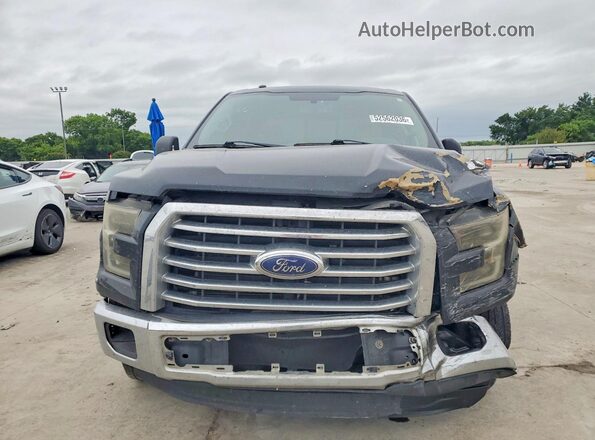 1FTEW1C83GKD02490 2016 FORD F150 Черный Вид спереди