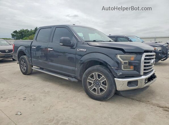 1FTEW1C83GKD02490 2016 FORD F150 Черный Передняя правая четверть