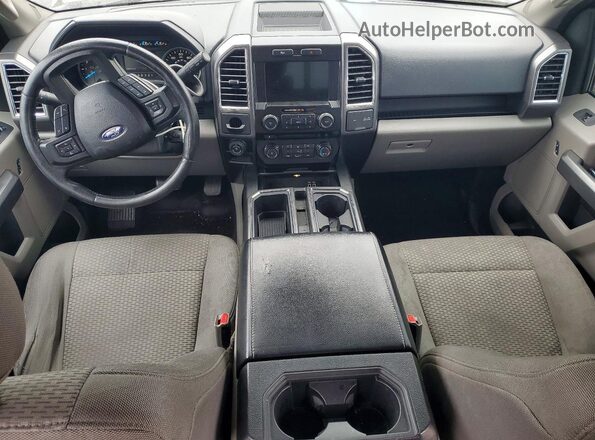 1FTEW1C83GKD02490 2016 FORD F150 Черный Вид панели приборов