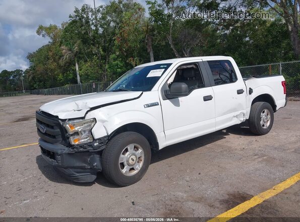 1FTEW1C83GKF41473 2016 FORD F150 Белый Передняя левая четверть