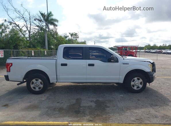 1FTEW1C83GKF41473 2016 FORD F150 Белый Вид щитка приборов