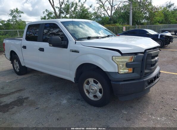 1FTEW1C83GKF41473 2016 FORD F150 Белый Передняя правая четверть