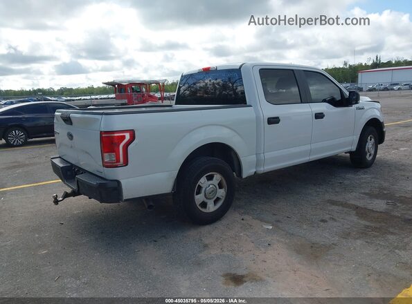 1FTEW1C83GKF41473 2016 FORD F150 Белый Задняя правая четверть