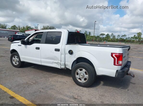 1FTEW1C83GKF41473 2016 FORD F150 Белый Задняя левая четверть