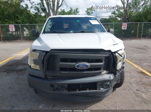 1FTEW1C83GKF41473 2016 FORD F150 Белый Вид панели приборов