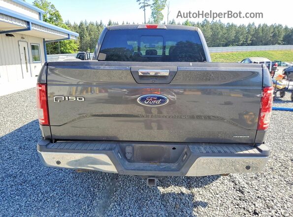 1FTEW1C85GFA89471 2016 FORD F150 Black Widok z tyłu