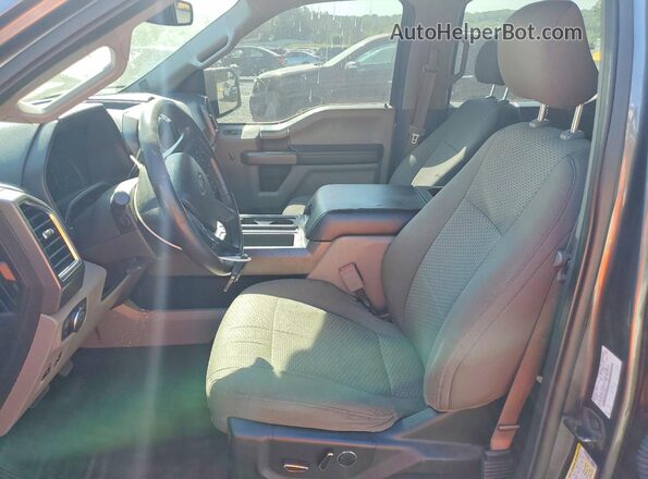 1FTEW1C85GFA89471 2016 FORD F150 Black Widok wnętrza z przodu