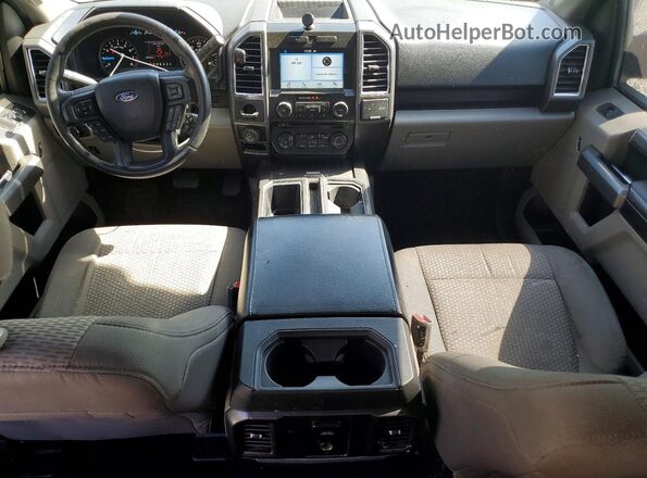 1FTEW1C85GFA89471 2016 FORD F150 Black Widok deski rozdzielczej