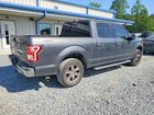 2016 Ford F150 Supercrew Black vin: 1FTEW1C85GFA89471