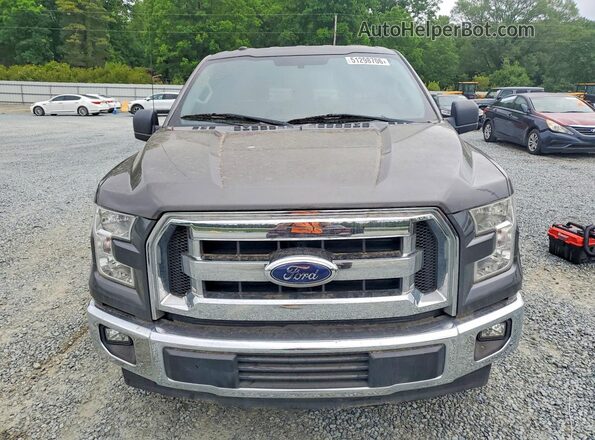 1FTEW1C85HKD45357 2017 FORD F150 Угольный Вид спереди