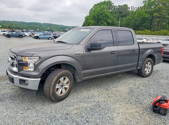 1FTEW1C85HKD45357 2017 FORD F150 Угольный Передняя левая четверть