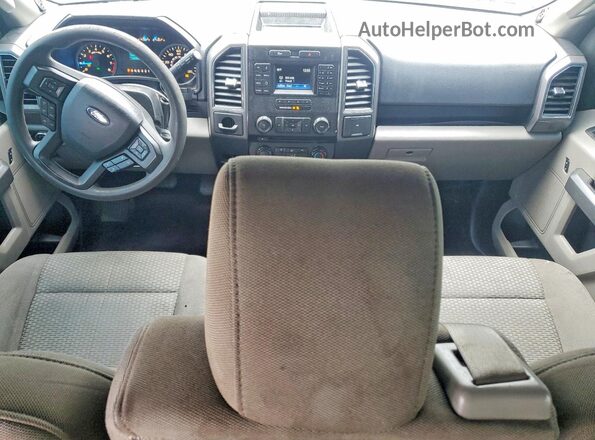 1FTEW1C85HKD45357 2017 FORD F150 Угольный Вид панели приборов