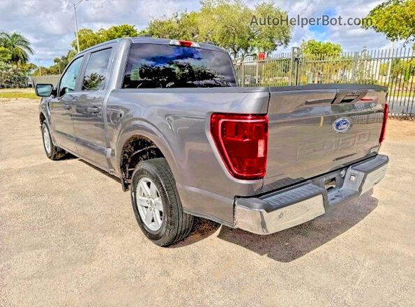 1FTEW1C86PKD23334 2023 FORD F150 Gray Հետևի ձախ