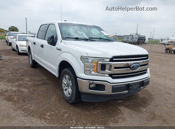 1FTEW1CB3JFA07532 2018 FORD F150 Белый Вид спереди