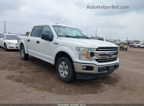 1FTEW1CB3JFA07532 2018 FORD F150 Белый Передняя правая четверть