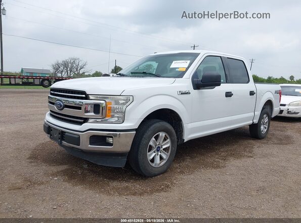 1FTEW1CB3JFA07532 2018 FORD F150 Белый Передняя левая четверть