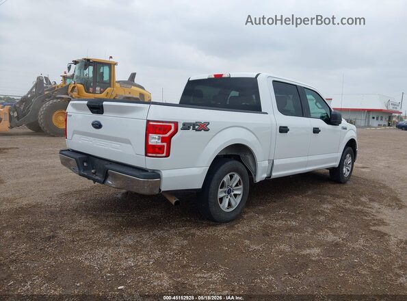 1FTEW1CB3JFA07532 2018 FORD F150 Белый Задняя правая четверть