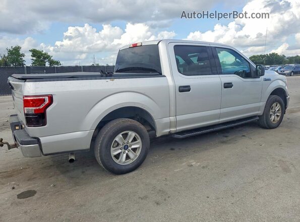 1FTEW1CB8JKD00592 2018 FORD F150 Silver Rear right