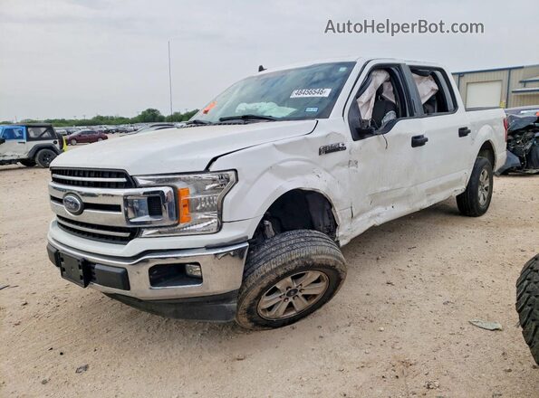 1FTEW1CBXLFA34522 2020 FORD F150 White Առջևի ձախ երեք քառորդ տեսարան