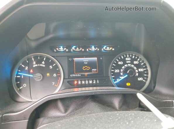 1FTEW1CF1HKC05255 2017 FORD F150 Gray Vista del cuadro de instrumentos