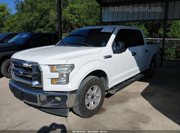 1FTEW1CF4HKE24985 2017 FORD F150 White Vista tres cuartos delantera izquierda