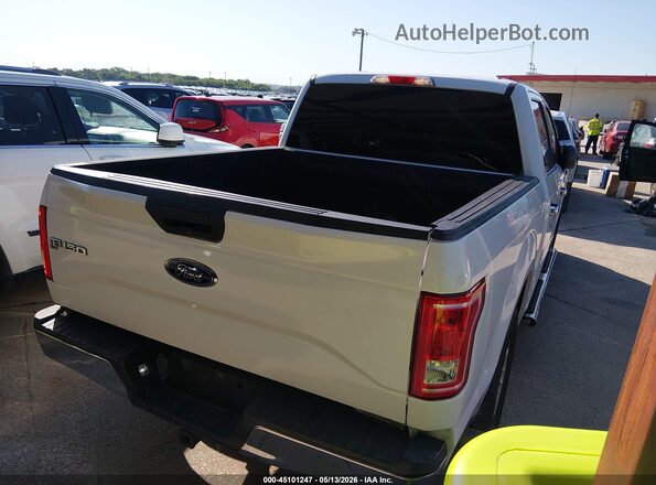 1FTEW1CF4HKE24985 2017 FORD F150 White Trasero derecho