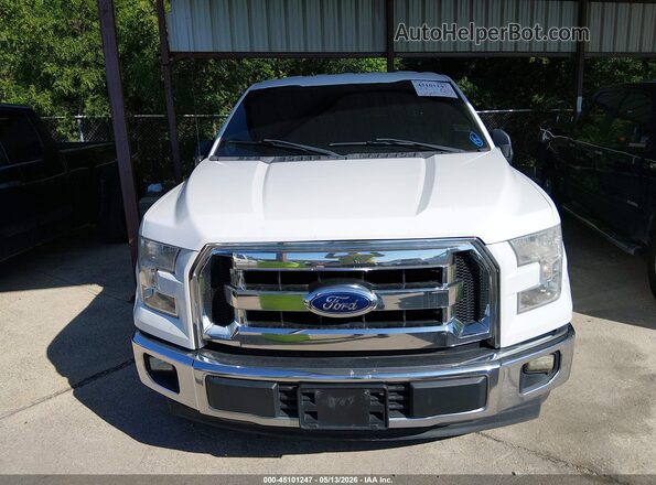 1FTEW1CF4HKE24985 2017 FORD F150 White Vista del cuadro de instrumentos
