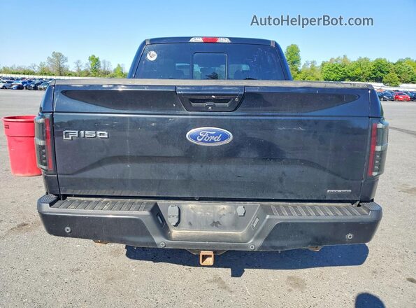 1FTEW1CF8GKD87423 2016 FORD F150 Black Widok z tyłu