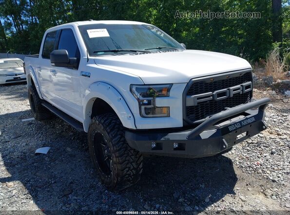 1FTEW1CG0GKF89021 2016 FORD F150 Белый Передняя правая четверть