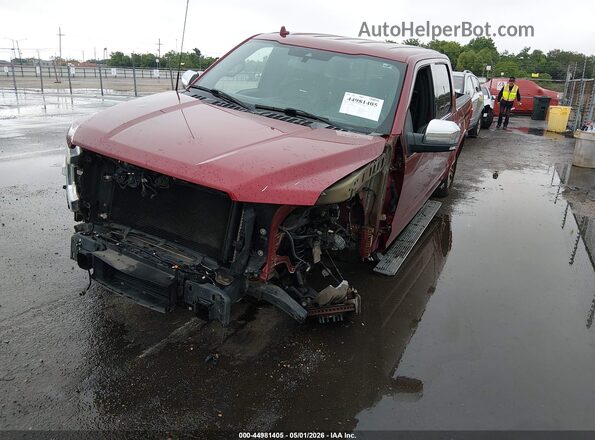 1FTEW1CG1JFD66860 2018 FORD F150 Красный Передняя левая четверть