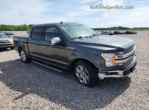 1FTEW1CP1JFD40954 2018 FORD F150 Серый Передняя правая четверть