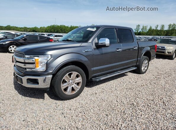 1FTEW1CP1JFD40954 2018 FORD F150 Серый Передняя левая четверть