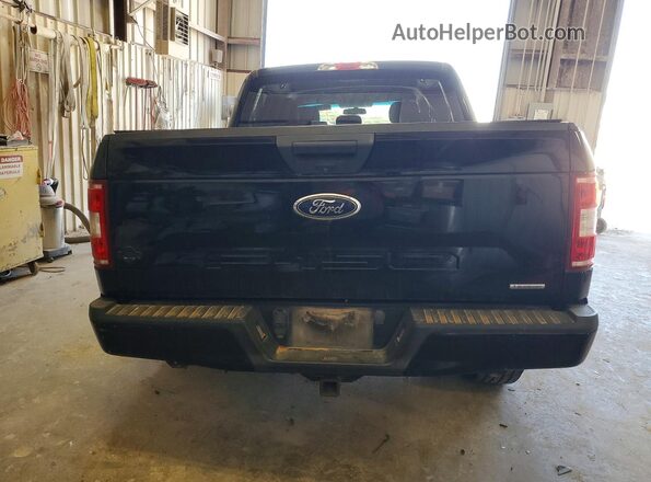1FTEW1CP1JKF21186 2018 FORD F150 Black უკანა ხედი