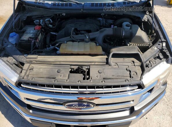 1FTEW1CP2JFA55602 2018 FORD F150 Gray Vista interior trasera